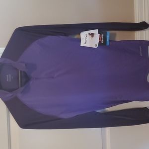 Marmot performance baselayer women's 1/4 zip neck XL pullover